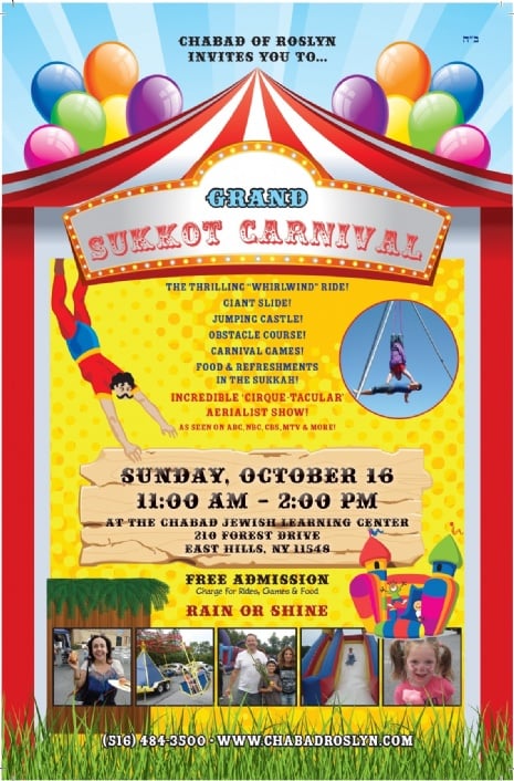 kids carnival flyer template
